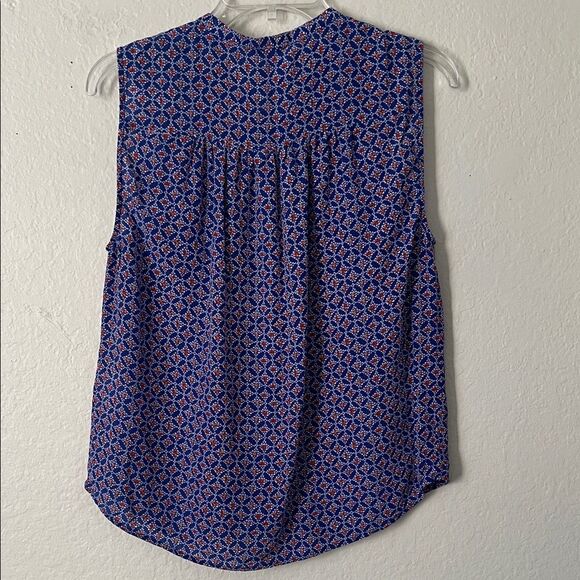 Like New! Joie Finnegan Button Front 100% Silk Tank Top in Size M - Picture 5 of 11
